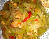 Foto langkah ke 5 dari resep Tumis Labu Siam Tempe.