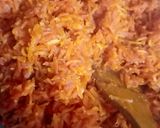 A picture of step 3 of Gajar Ka halwa🤤.