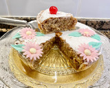Foto del paso 12 de la receta: Pastel de hojaldre, con almendra y cabello de ángel