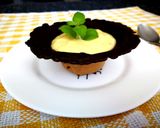 Foto del paso 5 de la receta Tulipanes de chocolate con natilla