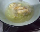A picture of step 3 of Chilli potatoes.
