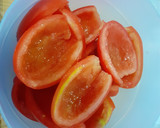 Foto del paso 6 de la receta: Pizza de pepperoni con una salsa de tomate casera