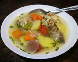 Foto del paso 4 de la receta: Sopa con pollo y patata diet