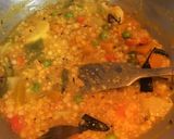A picture of step 7 of Sago Veg Khichdi.