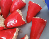 Foto del paso 3 de la receta: Pimientos de piquillo rellenos de ensaladilla