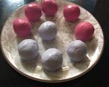 Hình bước làm 4 của món Chè Trôi Nước Ngũ Sắc