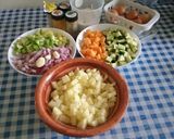 Une image de l'étape 1 de Délice de légumes gratinés.