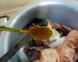 A picture of step 7 of Mutton Kaleji.