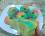Foto langkah ke 6 dari resep Donat Pelangi.
