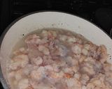 A picture of step 1 of Shrimps sauce.
