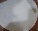 A picture of step 1 of Meethi puri.