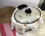 A picture of step 4 of Eggplant Parmesan in a Crockpot Slow Cooker.