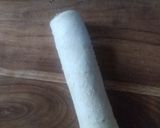 Foto langkah ke 5 dari resep Banana roll cake (versi roti tawar).
