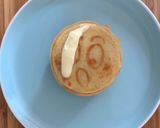 A picture of step 4 of Emoji coconut Pancake.