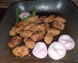 A picture of step 6 of Gola Kabab.