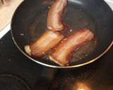 Foto del paso 1 de la receta: Burrito 🌯 para desayuno con tocineta