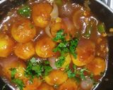 A picture of step 8 of Chilli potato.