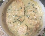 Foto del paso 5 de la receta: Pollo a la mostaza con papas