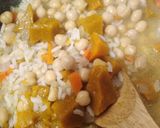 Foto del paso 4 de la receta: Garbanzos con arroz 🍲 💕