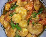 Foto langkah ke 3 dari resep Udang Asam Manis Mix Buncis.