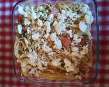 A picture of step 4 of Spaghetti and sweetcorn.