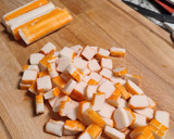 Foto del paso 1 de la receta: Pasta con surimi y salsa de queso Philadelphia