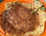 Foto langkah ke 6 dari resep Telor Dadar Pegagan.