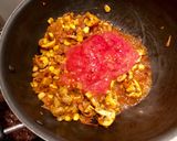 A picture of step 5 of Garlicky Spinach Mushroom.