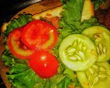 Foto langkah ke 3 dari resep #14 Sandwich Tumpuk Abon & Ham.