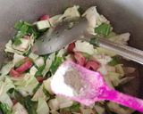 A picture of step 4 of Medley vegetable.