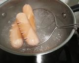 A picture of step 2 of Sausage And Scrambled Eggs Breakfast.