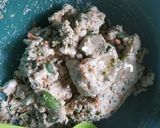 A picture of step 1 of Rice - Paneer Momos.