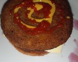 A picture of step 9 of Aloo tikki burger.