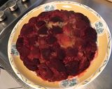 Une image de l'étape 9 de Gâteau aux pêches de vigne,yaourt et vanille.