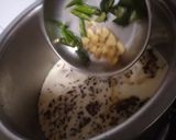 A picture of step 3 of Khatta Moong.