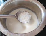 A picture of step 1 of Sabudana Kheer.