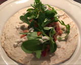 Foto del paso 4 de la receta: Fajitas de jamón, queso y champis