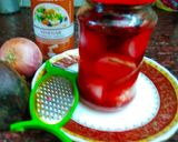 A picture of step 3 of Beetroot Onion pickle Instant.