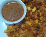 Foto langkah ke 4 dari resep Bakwan Jagung Sambel Kacang.