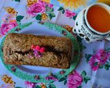 Foto del paso 4 de la receta: Budín marmolado de banana con harina de centeno y algarroba🧉