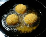 Foto langkah ke 8 dari resep Roti Goreng Isi Abon (No ulen, irit & simple).