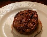 A picture of step 6 of Beef Rice Burger.