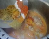 A picture of step 4 of Mutton biryani.