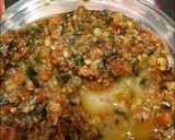 Foto langkah ke 4 dari resep Tumis Sayur Asin Pedas.