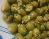 Une image de l'étape 4 de Olives farcies à la viande hachée de dinde.