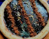 A picture of step 6 of Chocolate 🍫 pizza 🍕.