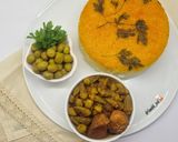 عکس مرحله 7 از دستور خورشت بامیه رب اناری🍲