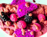 Une image de l'étape 3 de Crêpes salées et sucrées à la betterave.