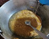 A picture of step 3 of Quinoa halwa.