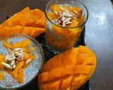 चिया मैंगो पुडिंग(Chia Mango Pudding recipe in hindi) रेसिपी चरण 3 फोटो